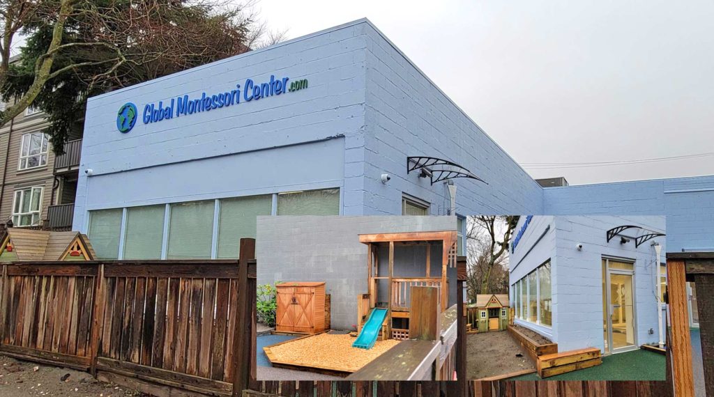 Global Montessori Center - Vancouver BC- outside building